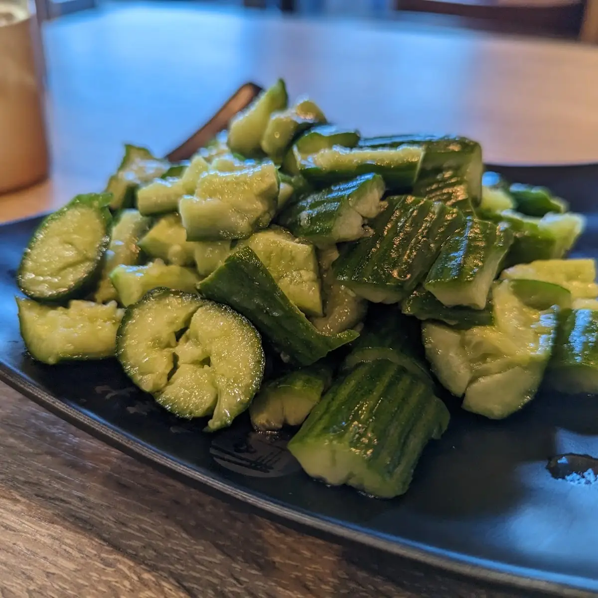 sweet sour cucumber 凉拌黄瓜